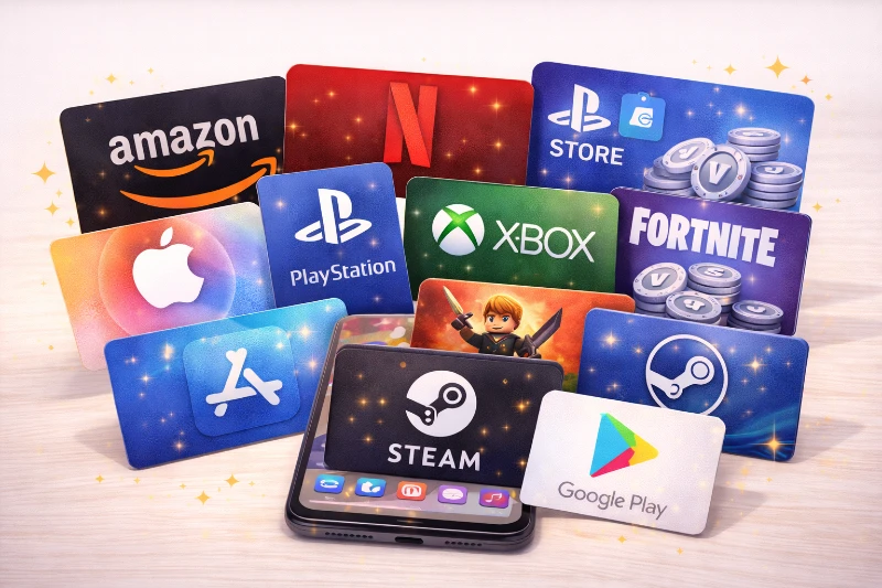 Best Digital Gift Cards