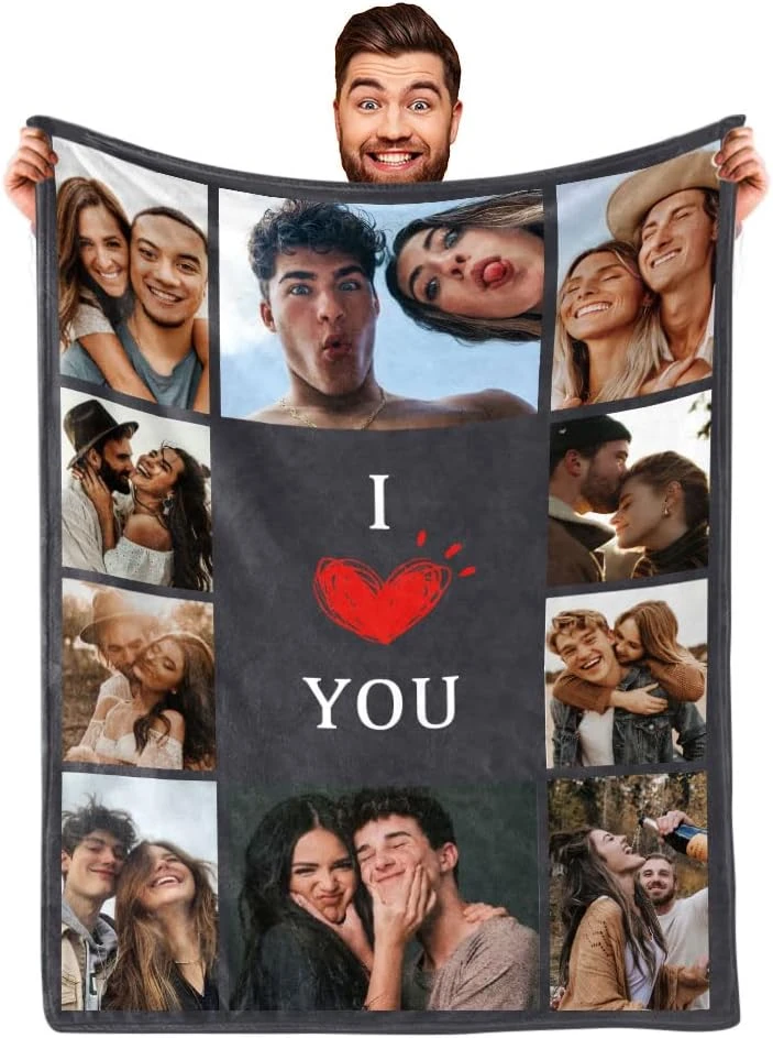 DayOfShe Custom Blanket With Photo