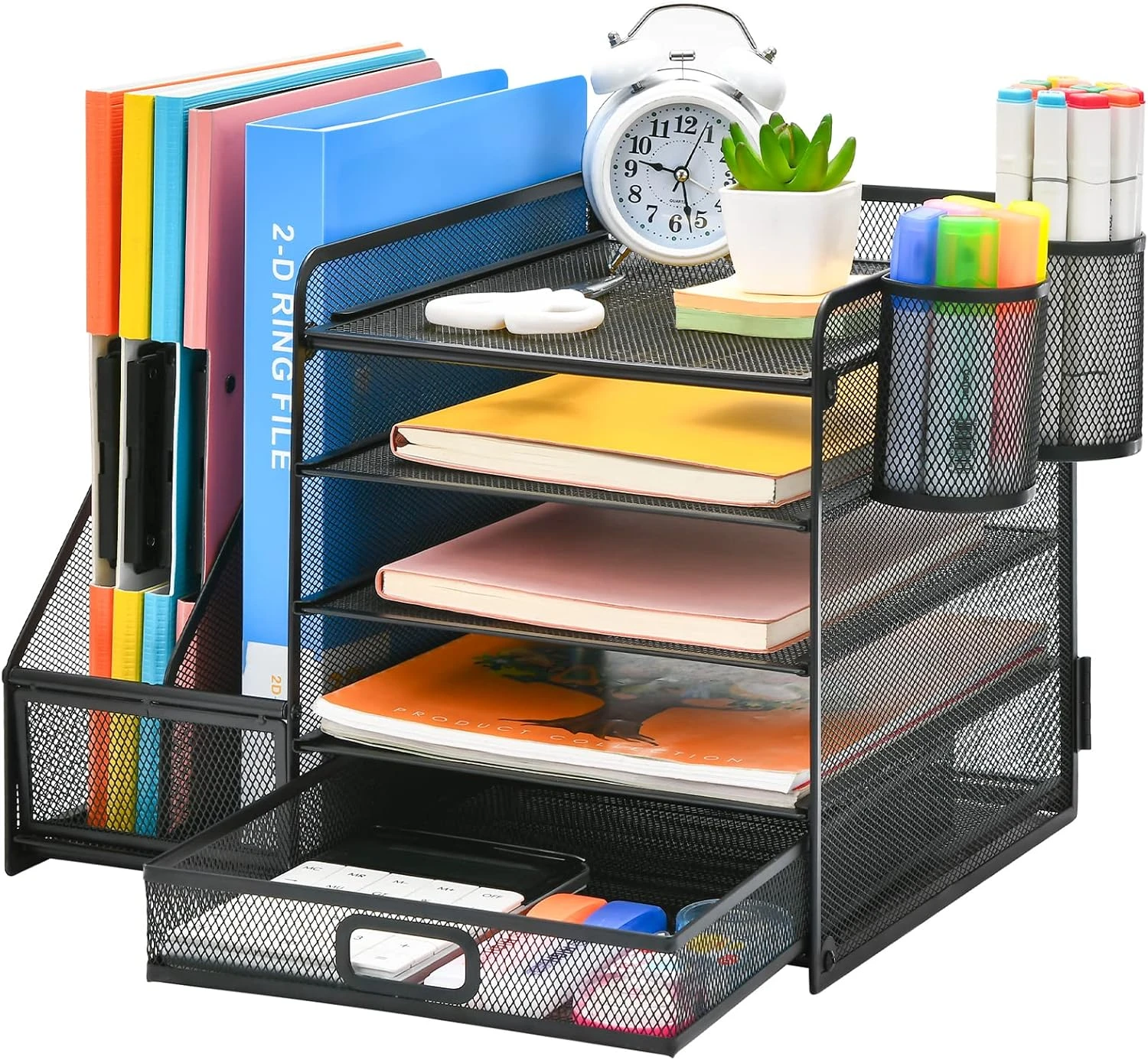 Desk Organizer With File Holder