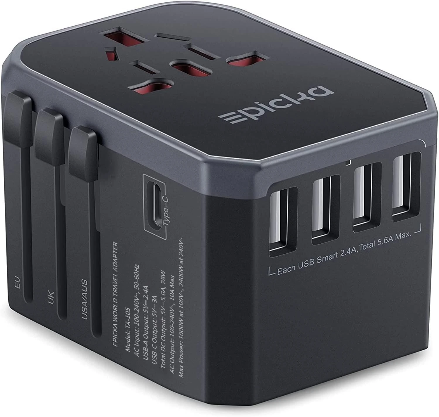EPICKA Universal Travel Adapter
