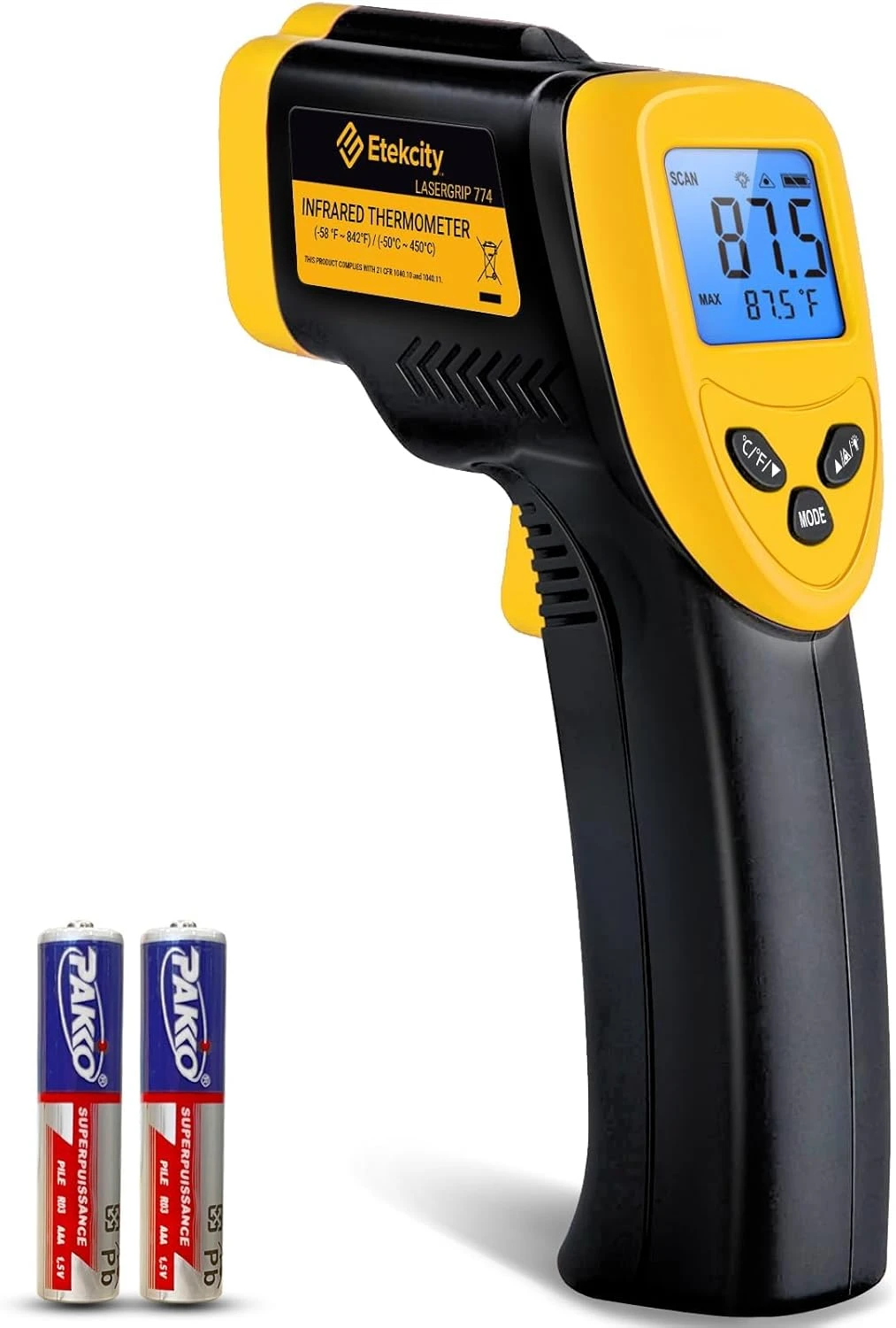 Etekcity Infrared Thermometer Laser Temperature Gun