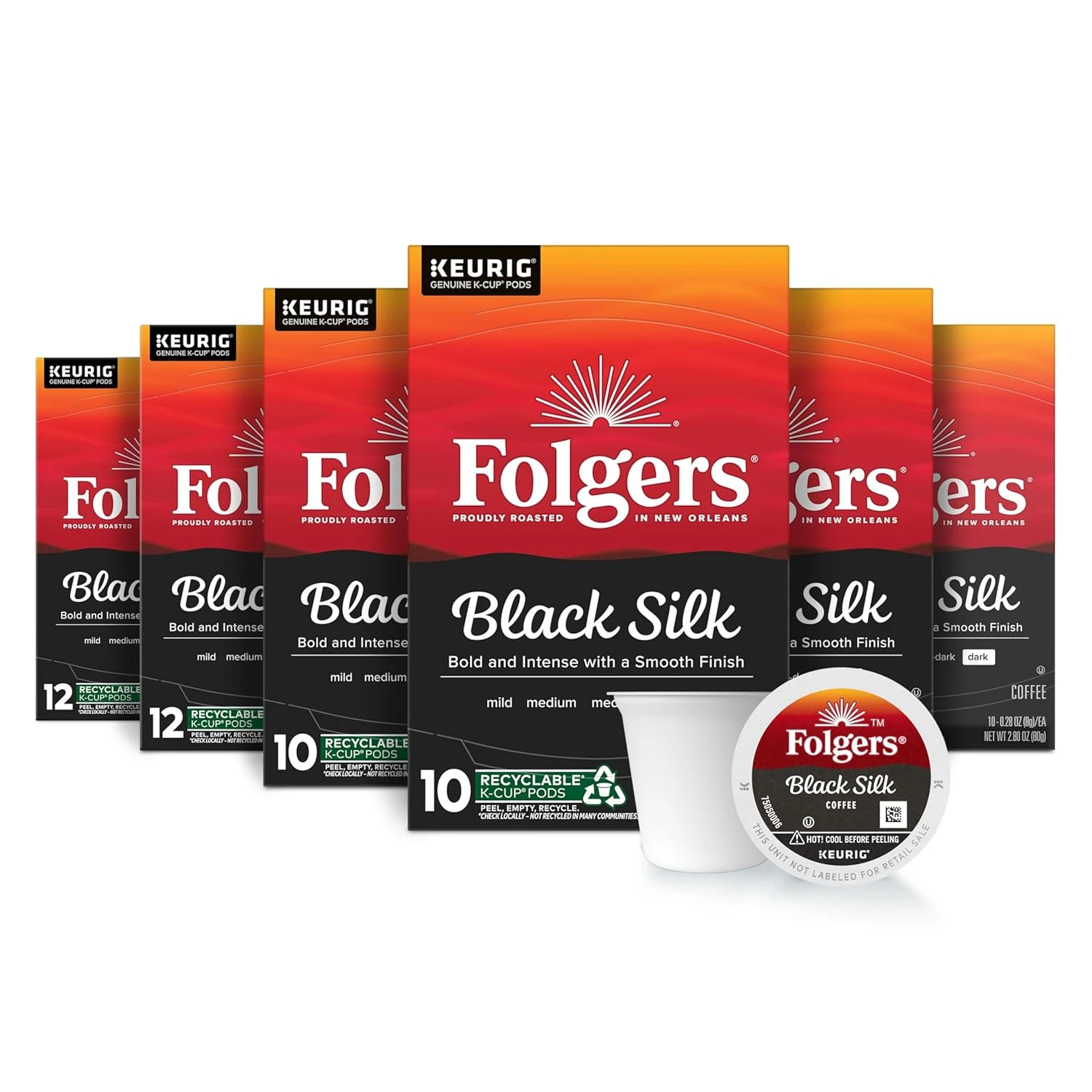 Folgers Black Silk Coffee