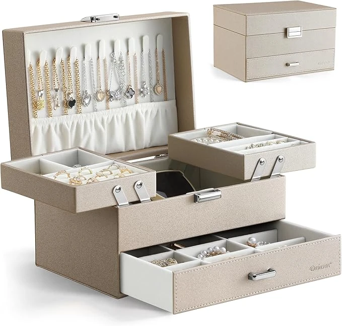 Jewelry Organizer Box Large Jewelry Boxes For Women Girls