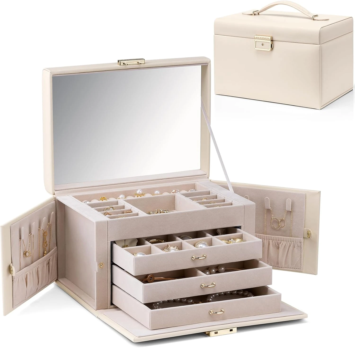 Jewelry Organizer With Lock