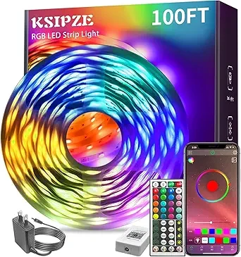 KSIPZE Ft Led Strip Lights RGB