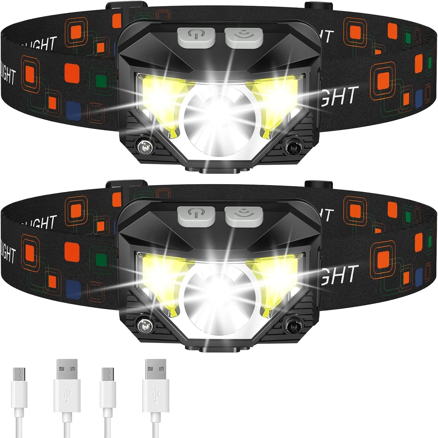 LHKNL Headlamp Flashlight