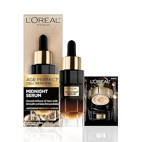LOreal Paris Age Perfect Anti Aging Midnight Face Serum