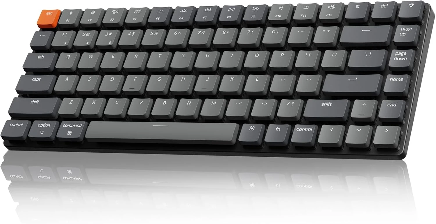 Mechanical Keyboard With White LED