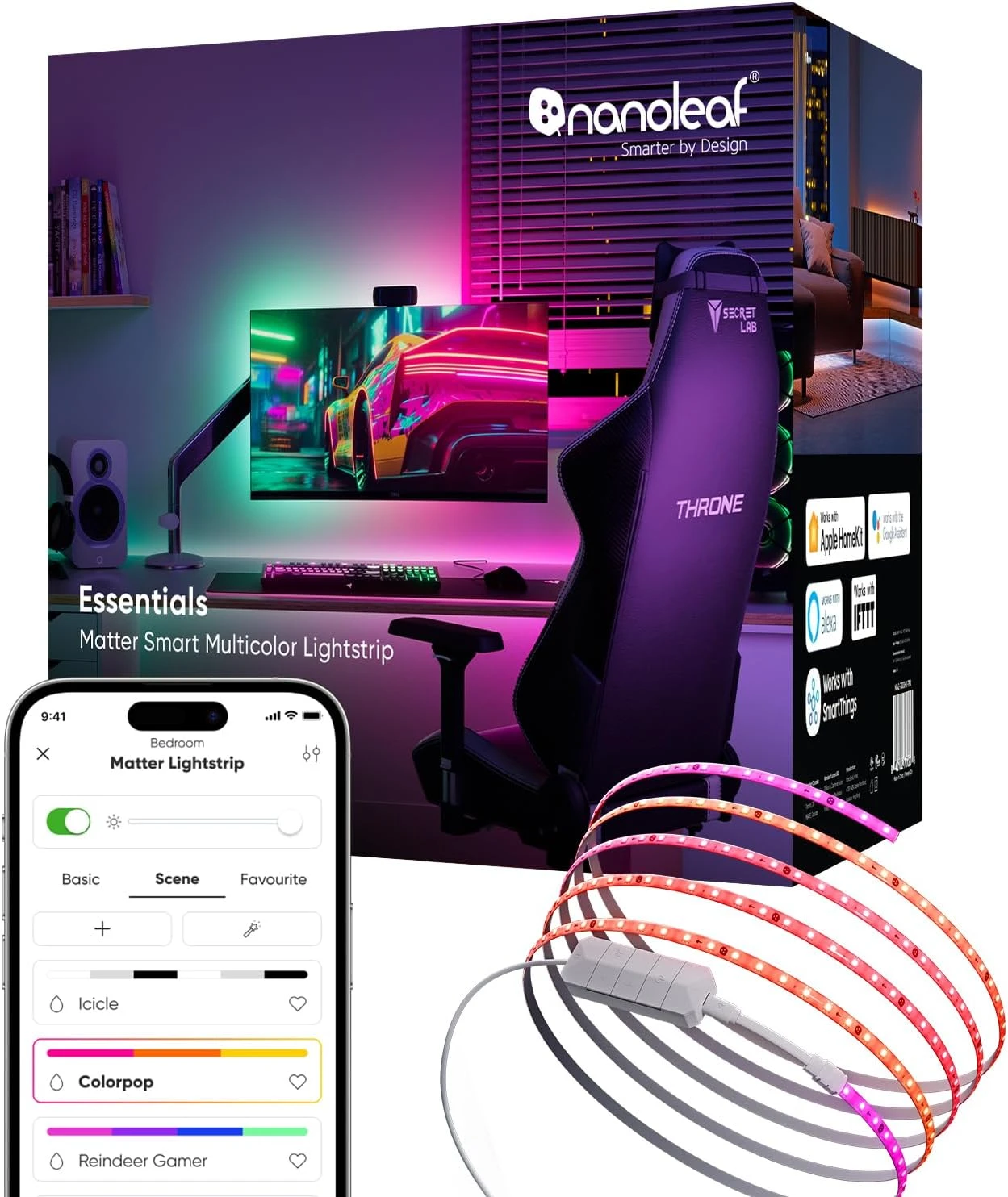 Nanoleaf RGBW Lightstrips With Matter