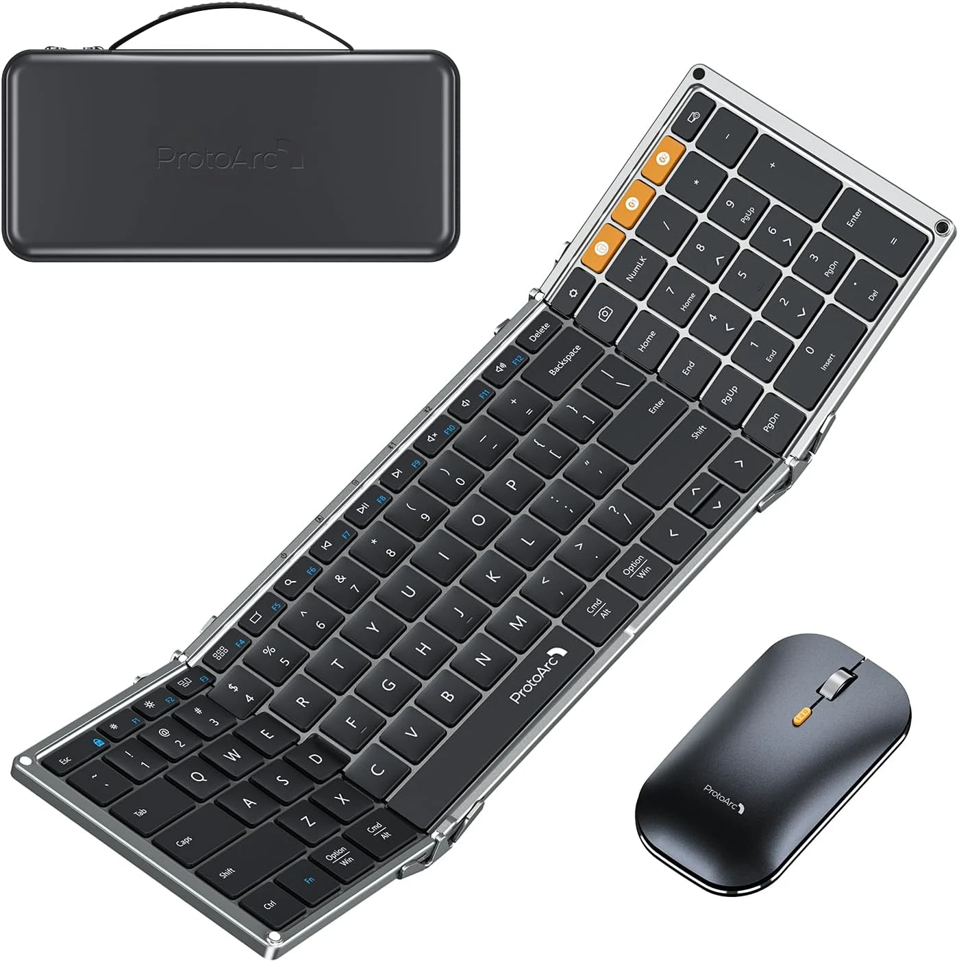 ProtoArc Foldable Keyboard And Mouse