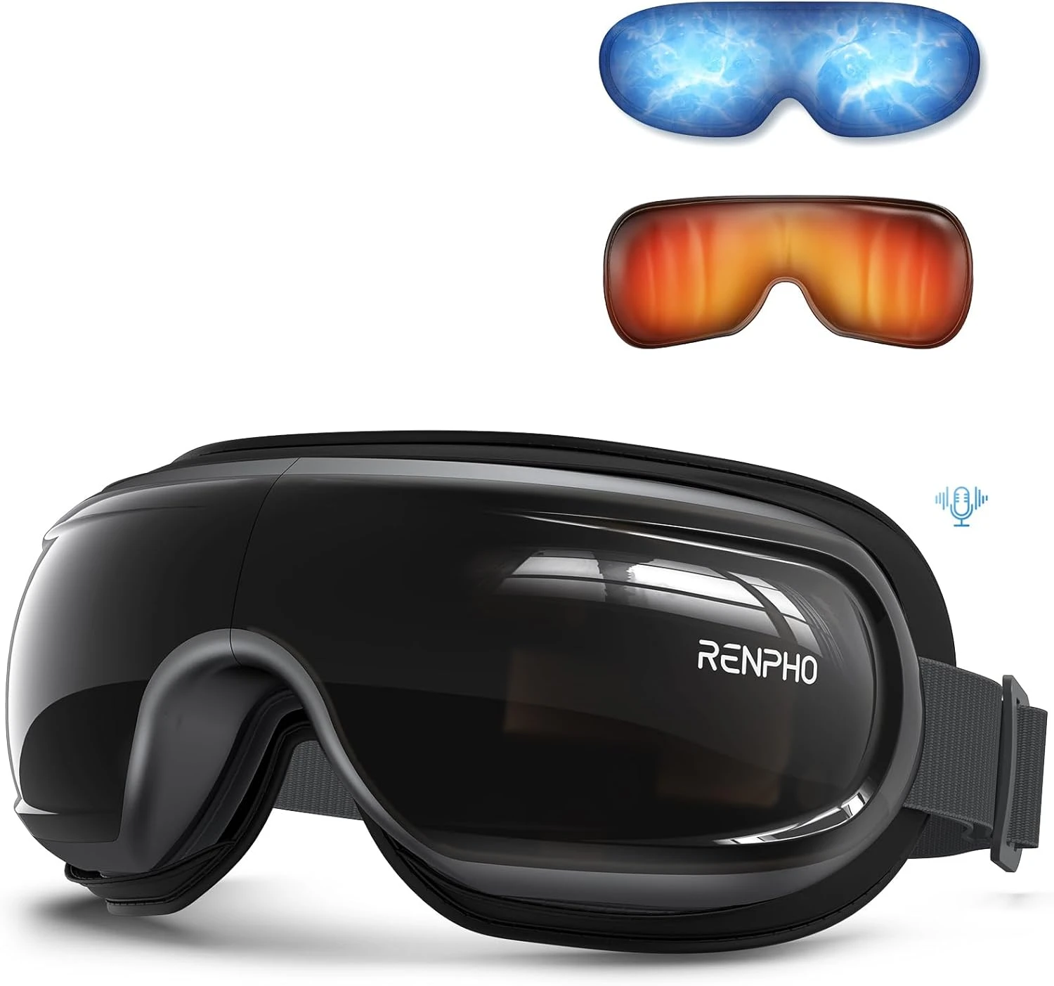 RENPHO Eye Massager With Heat And Cooling Voice Control