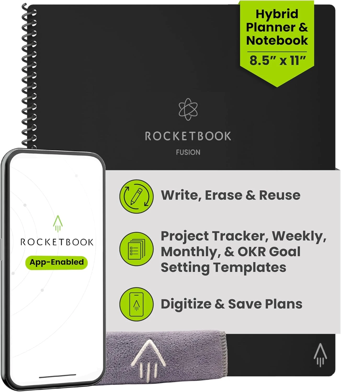 Reusable Planner And Notebook In One