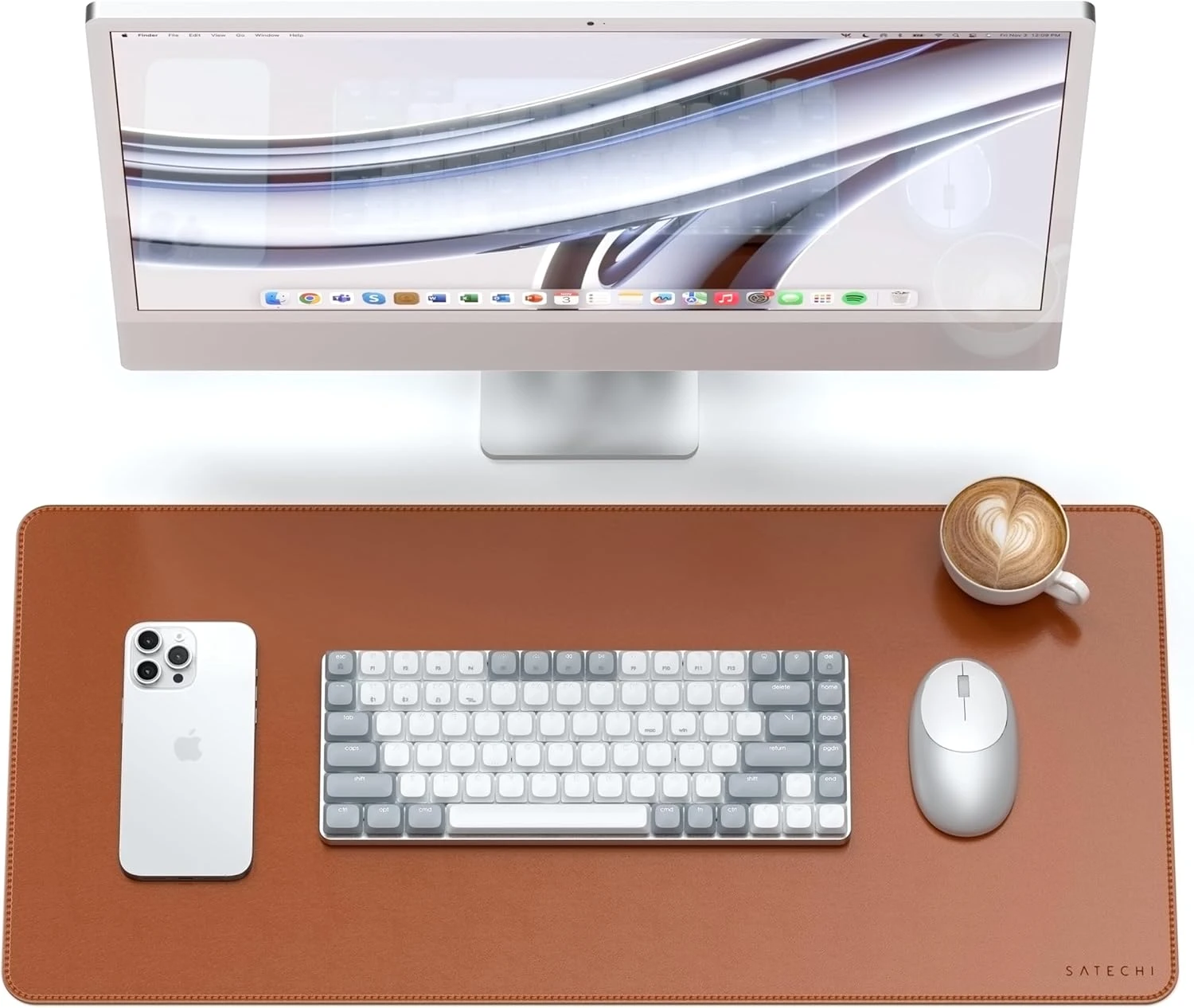 Satechi Vegan Leather Desk Mat