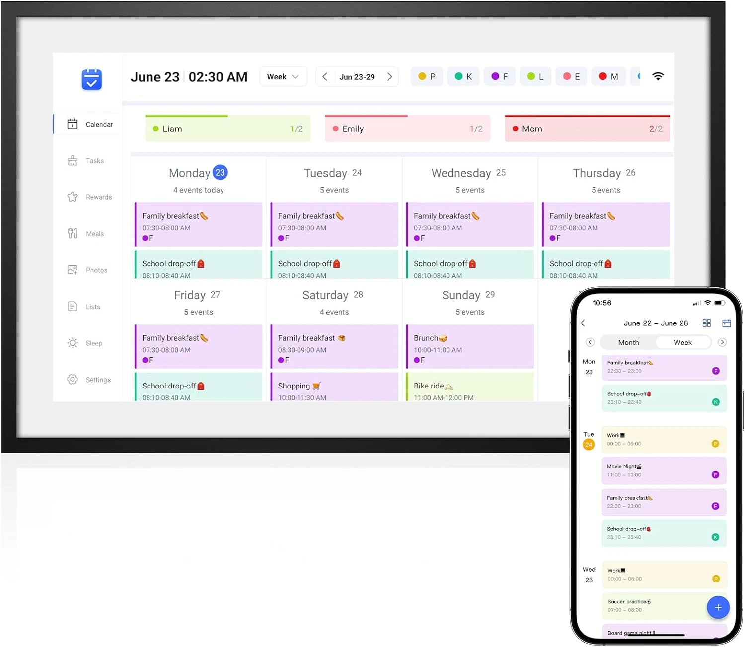 Smart Digital Calendar