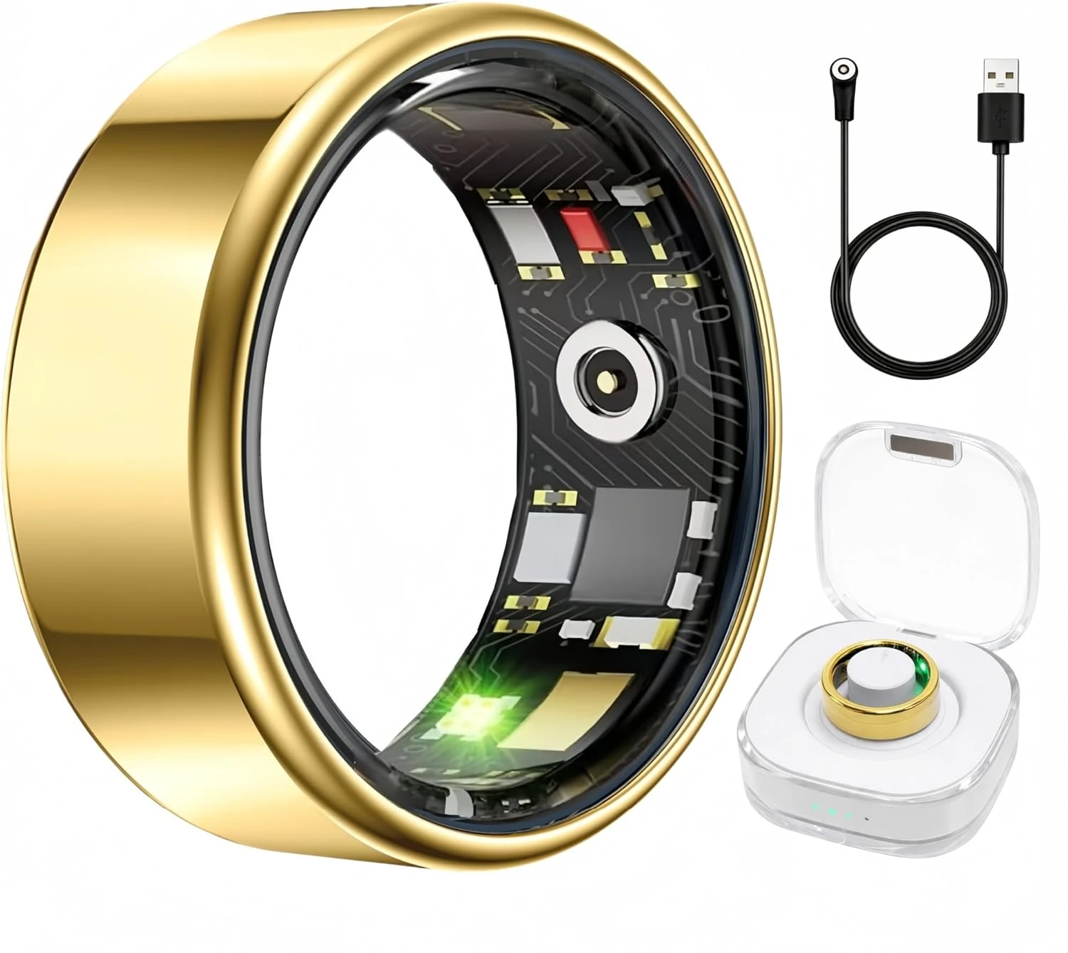 Smart Ring Health Fitness Tracker