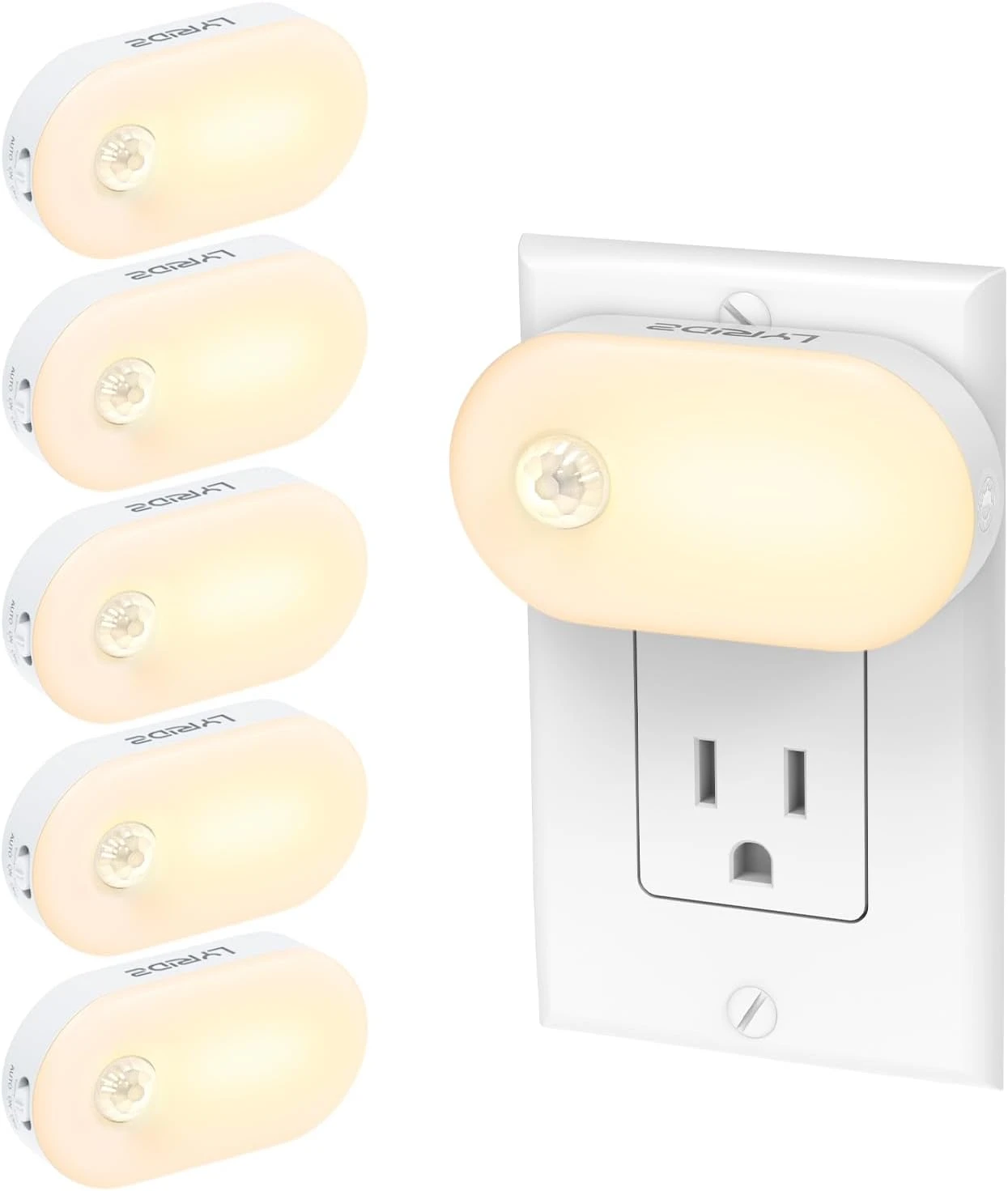 Ultra Bright Plug In Motion Sensor Night Light