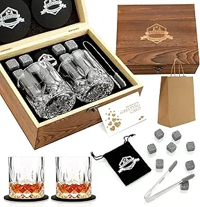 Whiskey Stones Gifts Set