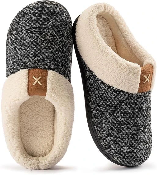 Womens Indoor Bedroom Slipper With Memory Foam