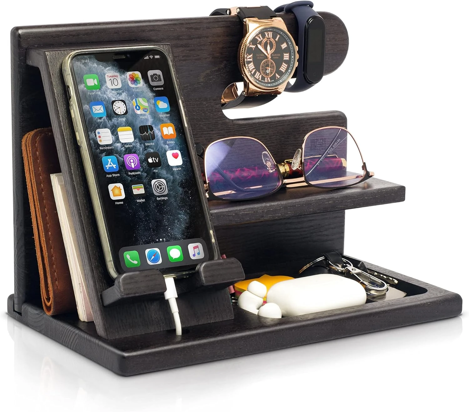 Wood Phone Docking Station