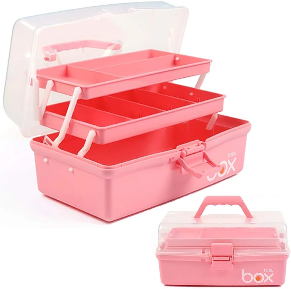 Layer Plastic Craft Organizers And Storage