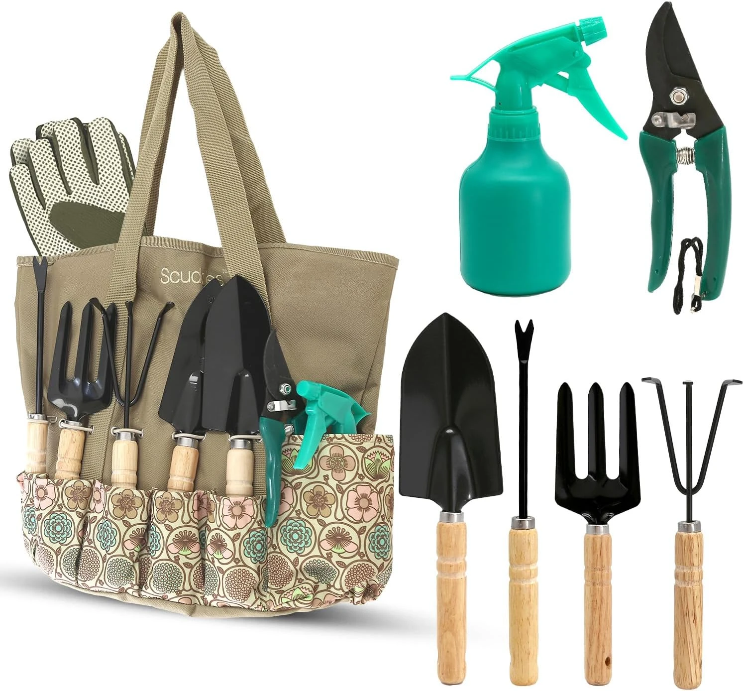 Piece Garden Tool Set