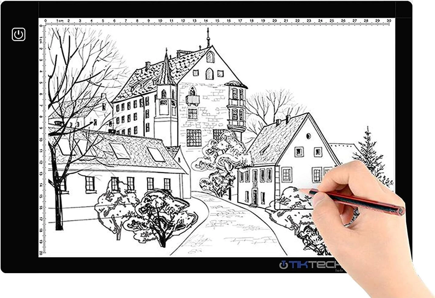 A Ultra Thin Portable LED Tracing