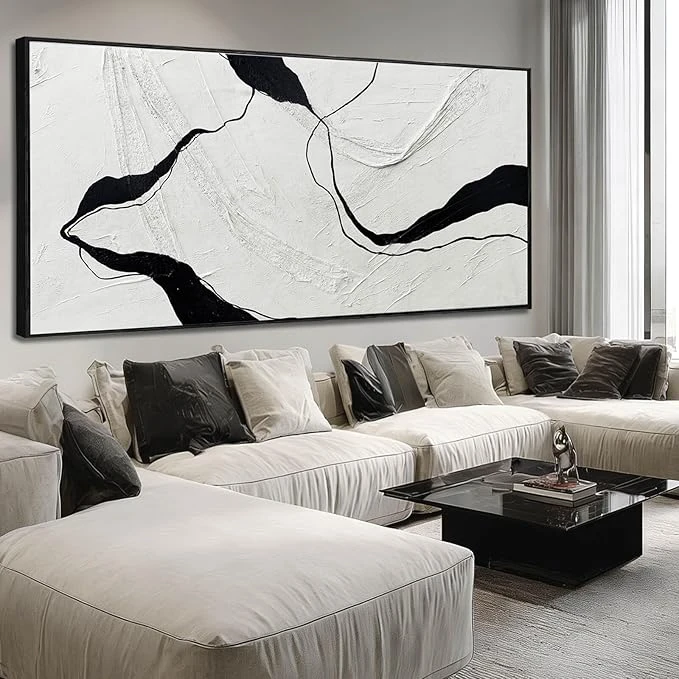 Abstract Hand Painted Canvas Wall Art