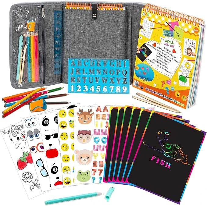 Activity Book For Girls And Boys