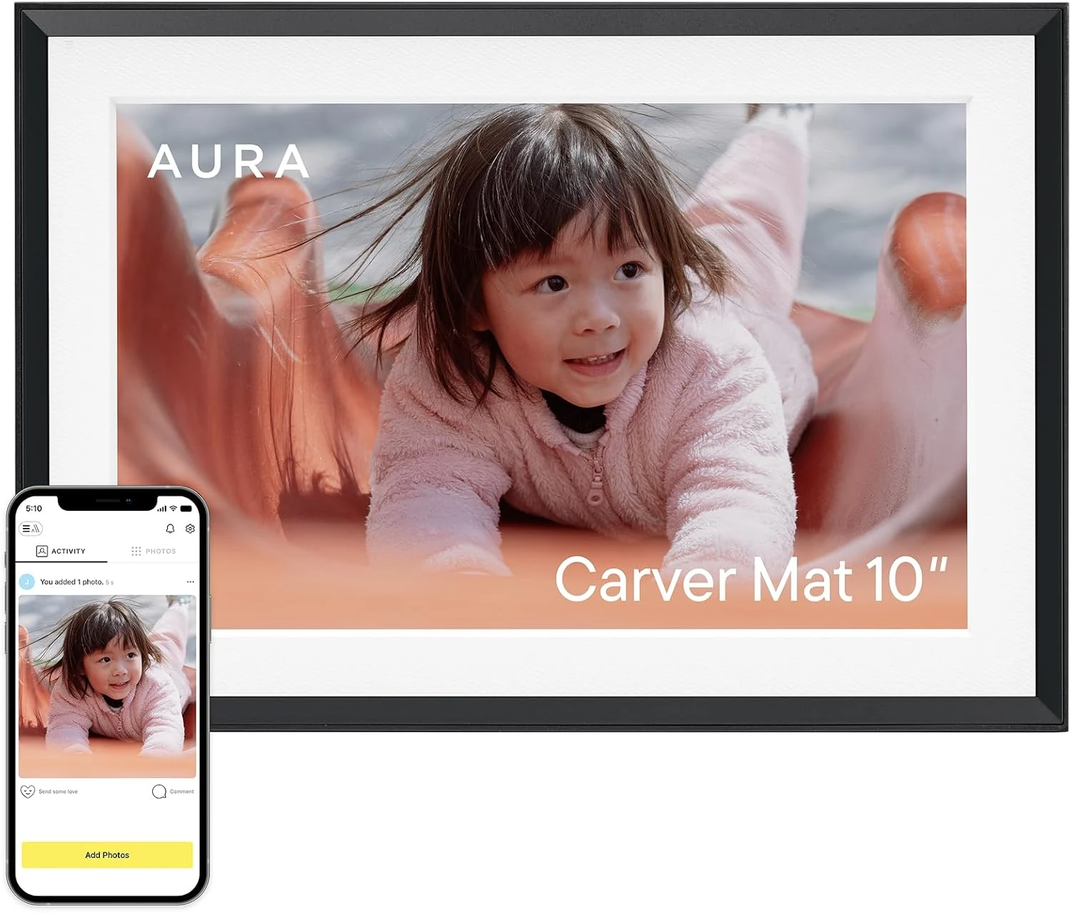Aura Carver  HD WiFi Digital Picture Frame