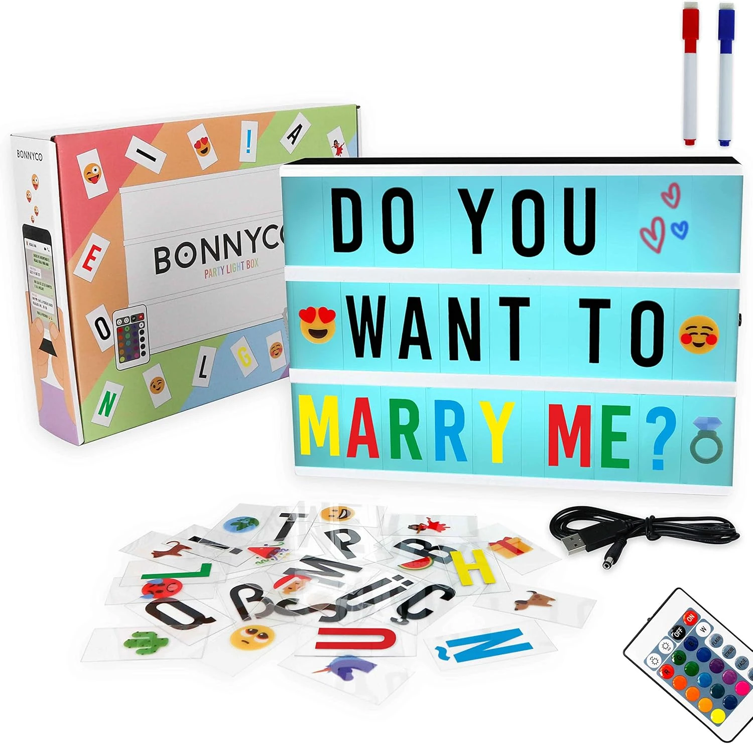 BONNYCO Cinema Light Box Color Changing