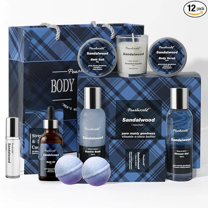 Bath Set With Ocean Scented Spa Gifts