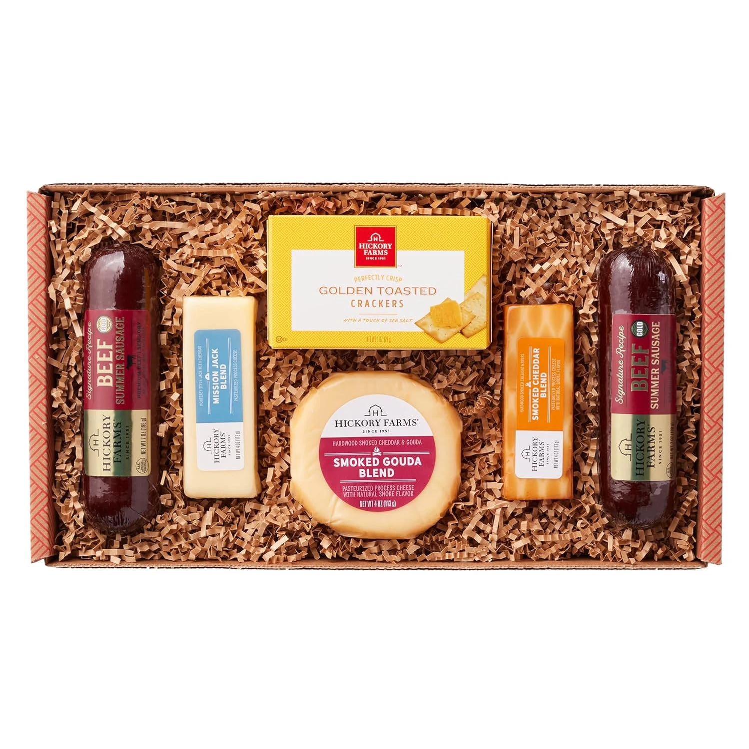 Beef Meat And Cheese Gift Basket