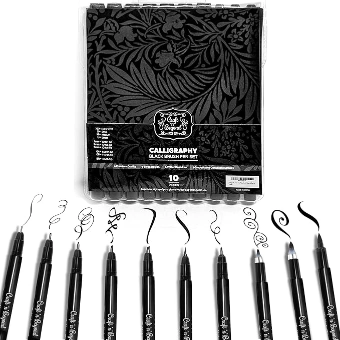 Beyond Calligraphy Brush Pens