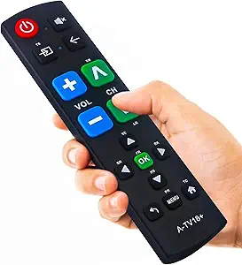 Big Button Universal Remote For All TV Remote