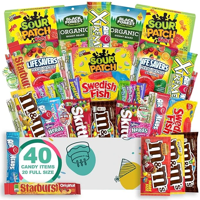 Birthday Candy Gift Basket