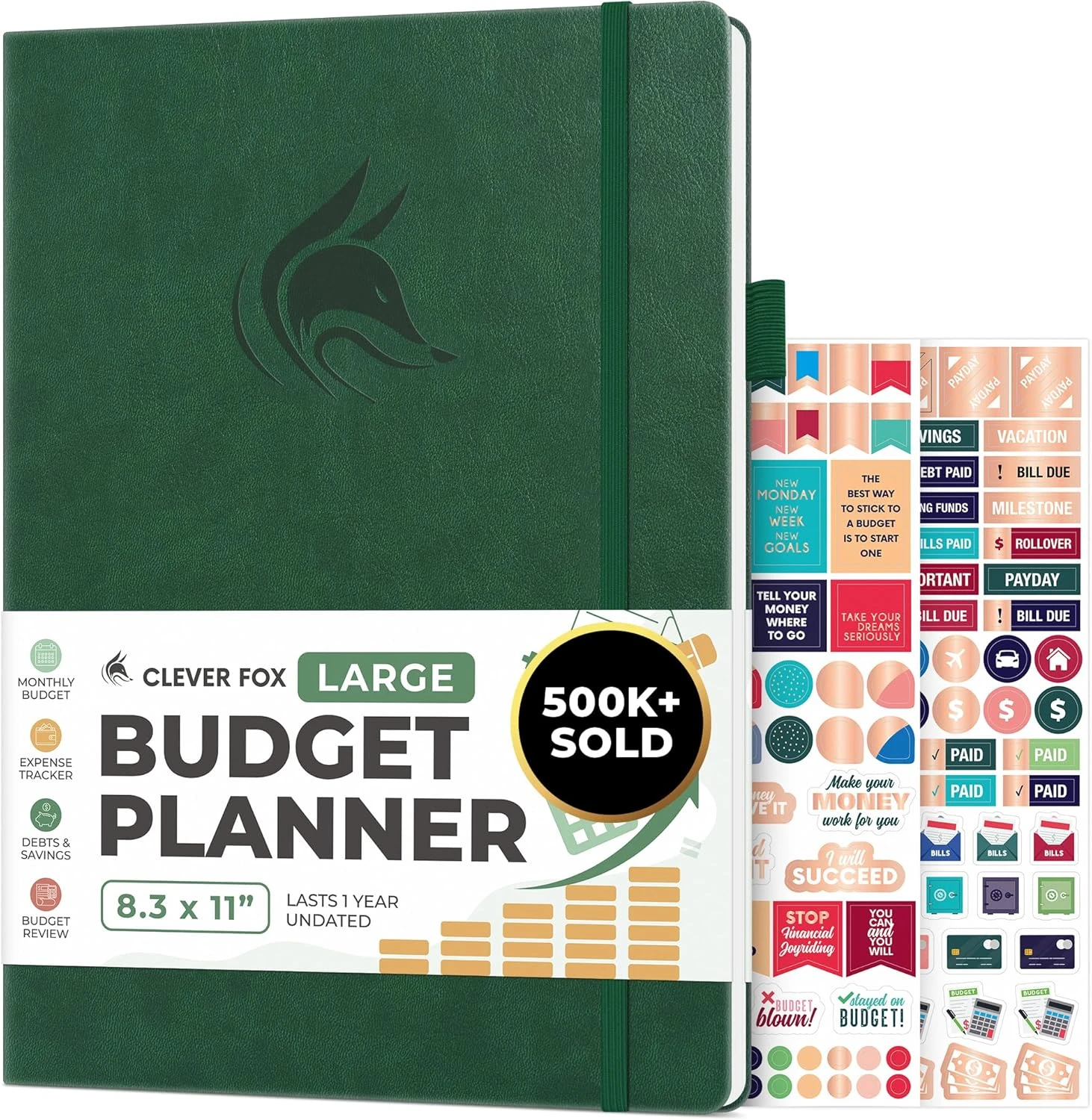 Budget Planner Large &ndash; Expense Tracker Notebook
