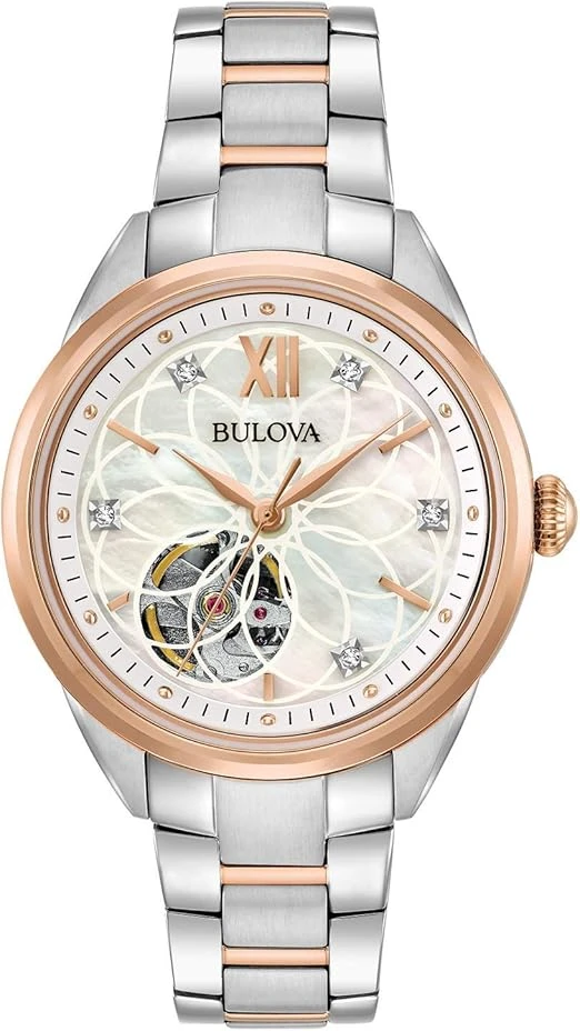 Bulova Ladies Classic Diamond  Hand Automatic Watch