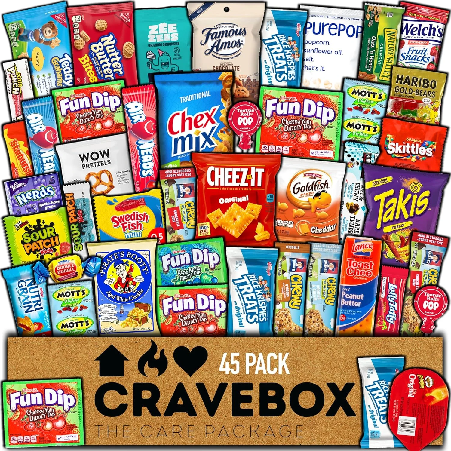CRAVEBOX Snacks Box Variety Pack