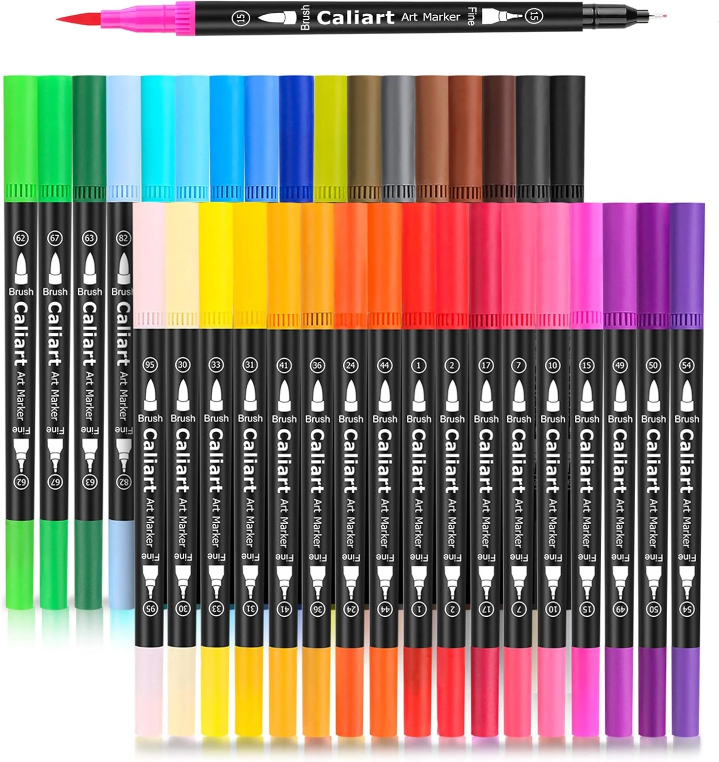 Caliart  Double Tip Brush Pens
