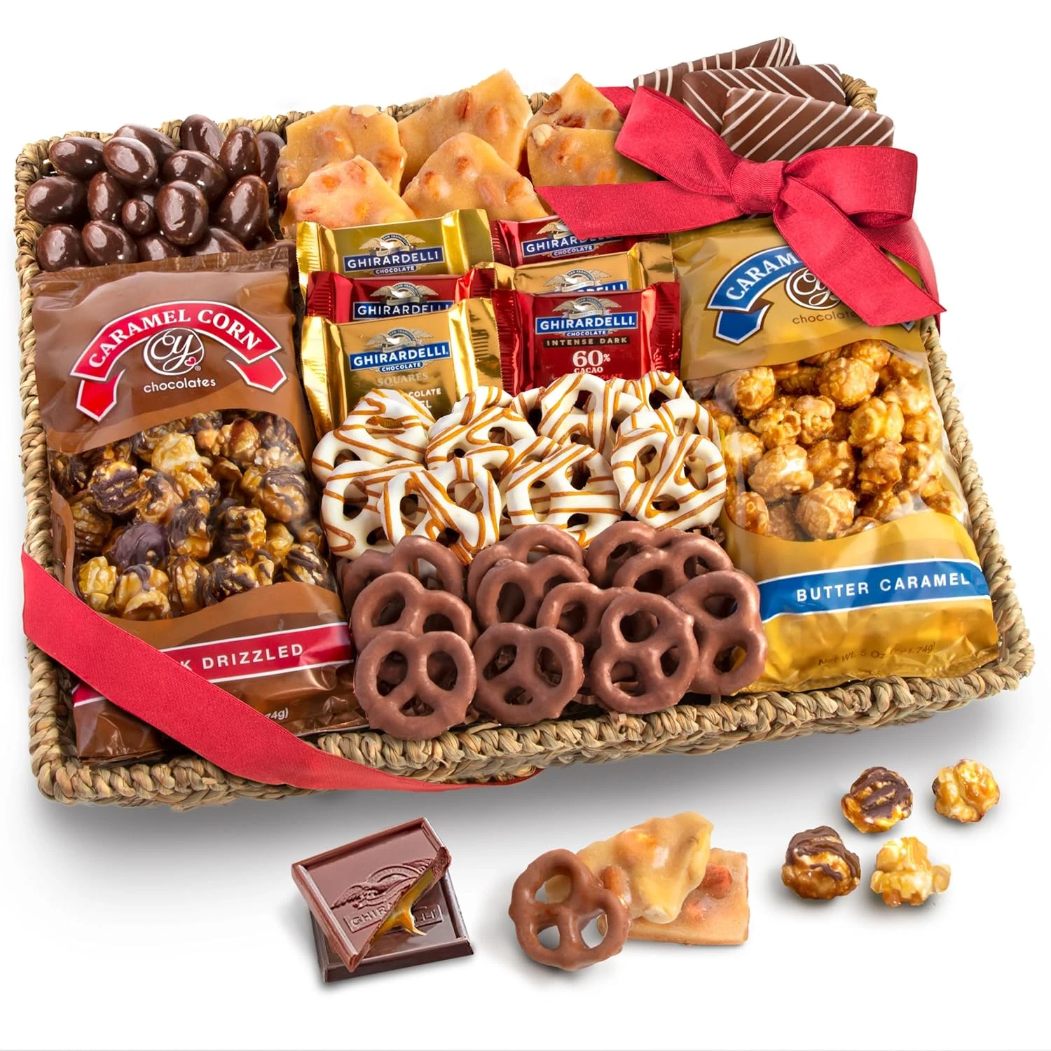 Caramel And Crunch Grand Gift Basket