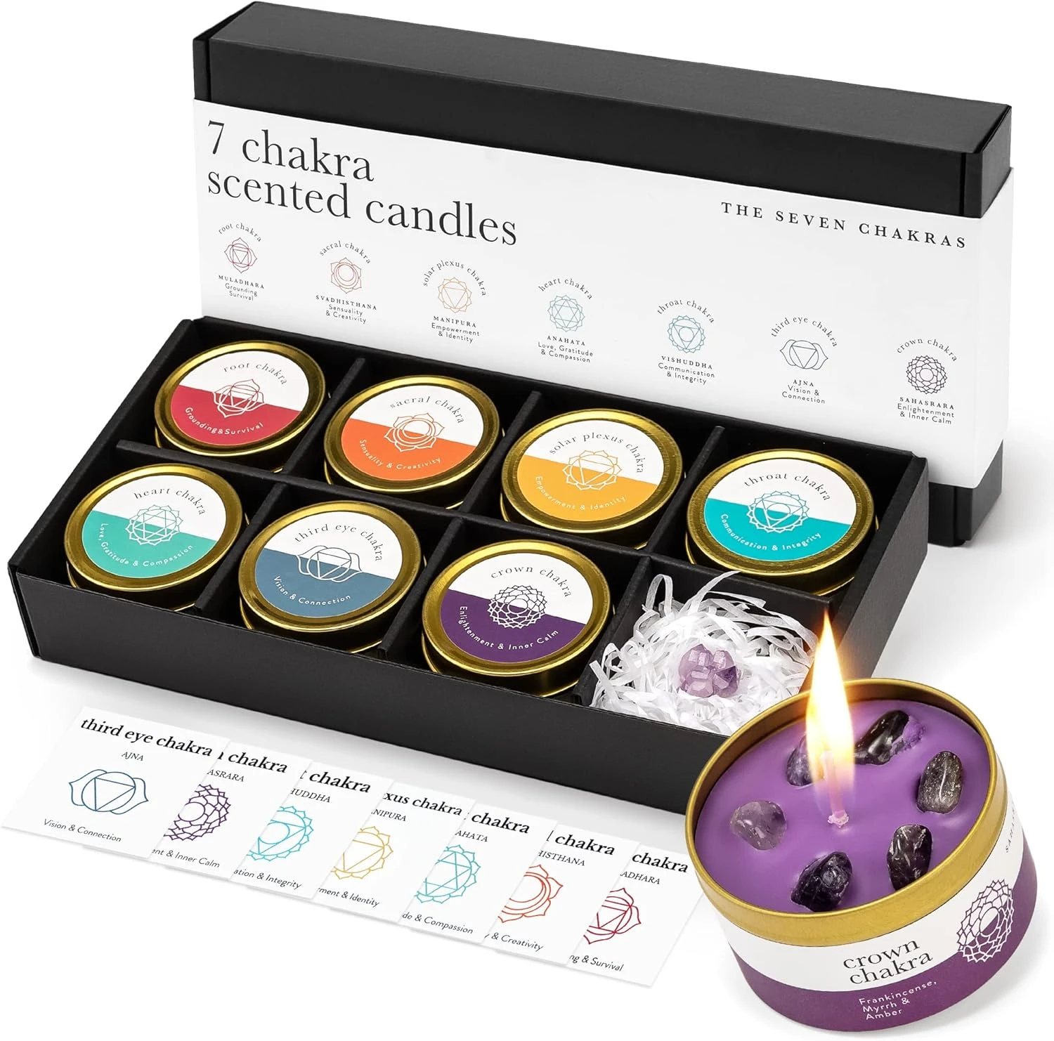 Chakra Candle Box Set