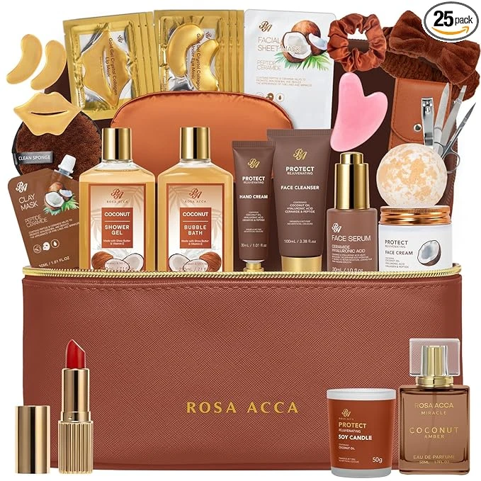 Coconut Vanilla Spa Gift Basket
