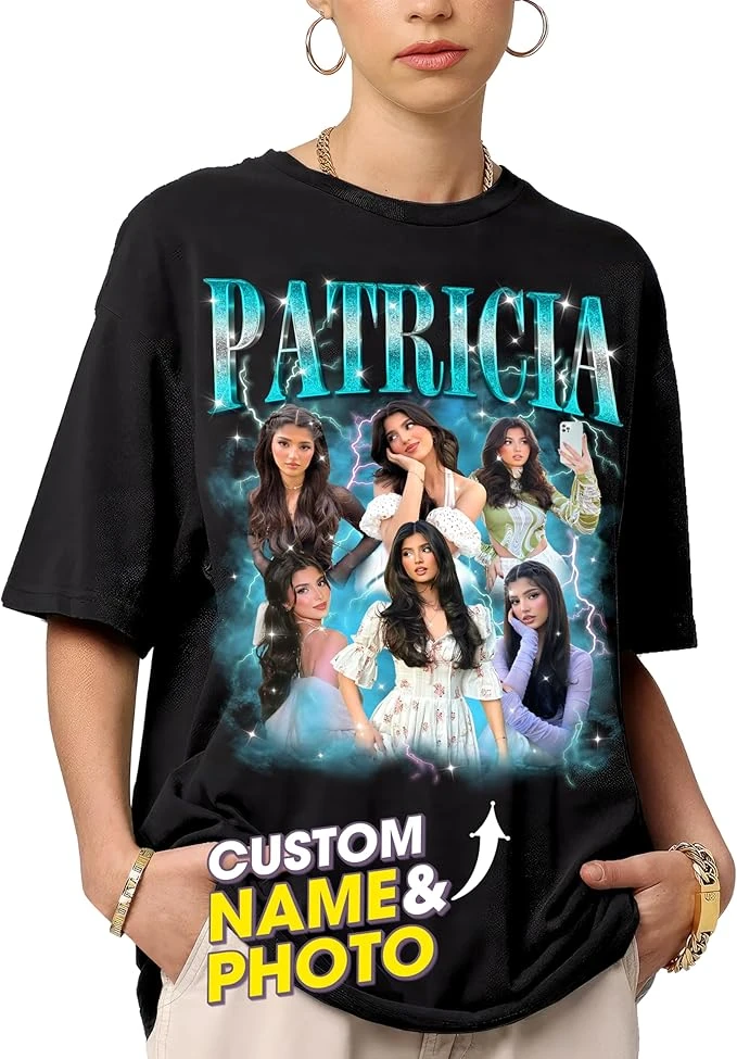 Custom Face Tshirt Vintage Graphic Shirt Gift Idea Birthday