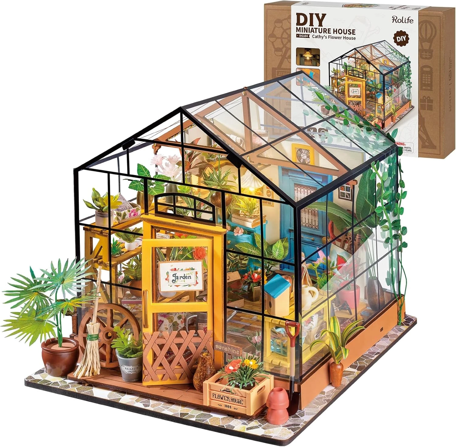 DIY Miniature Dollhouse Kit
