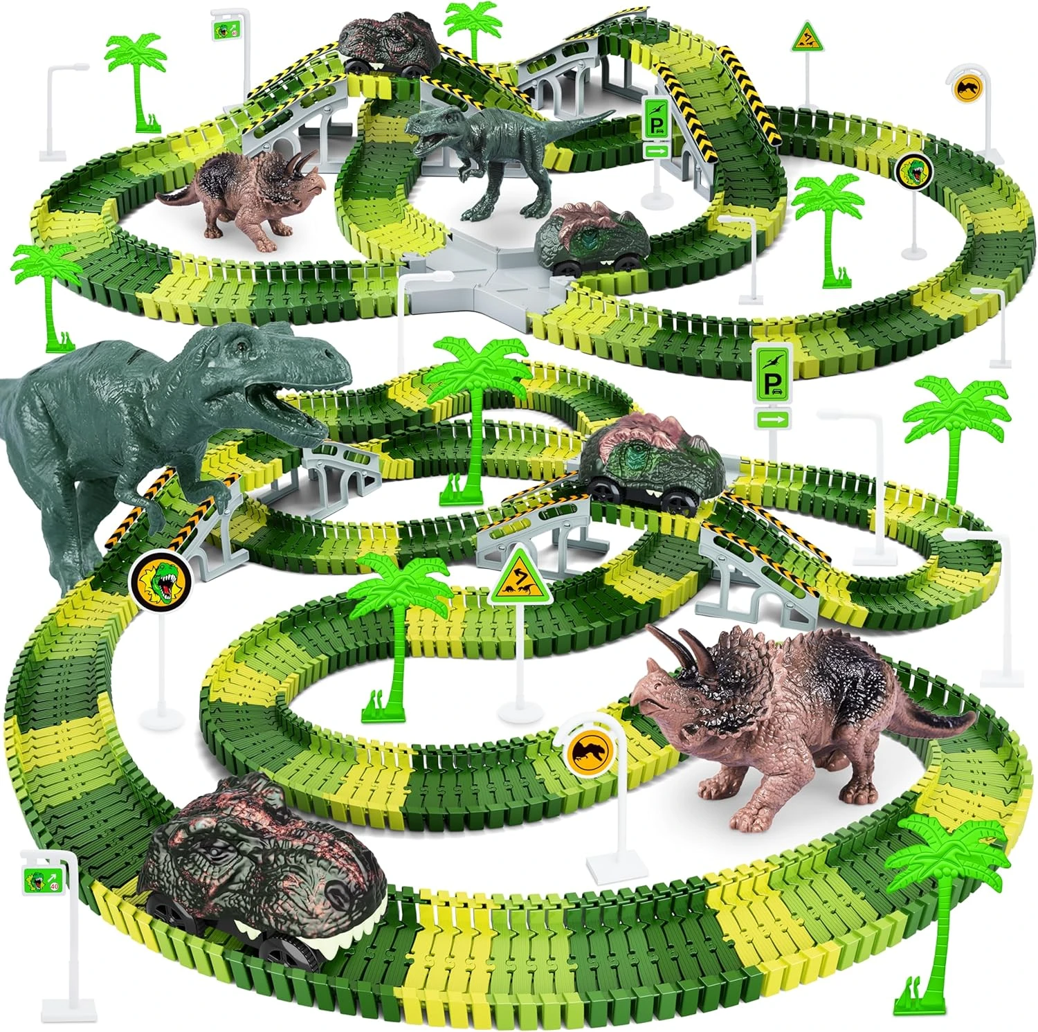 Dinosaur ToysCreate A Dinosaur World Road Race