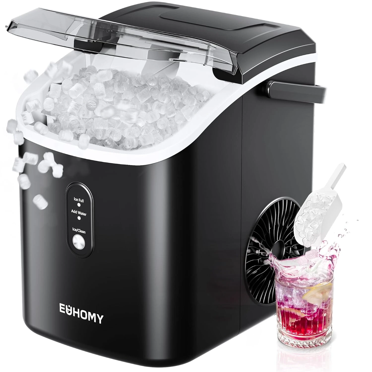 EUHOMY Nugget Ice Maker Countertop