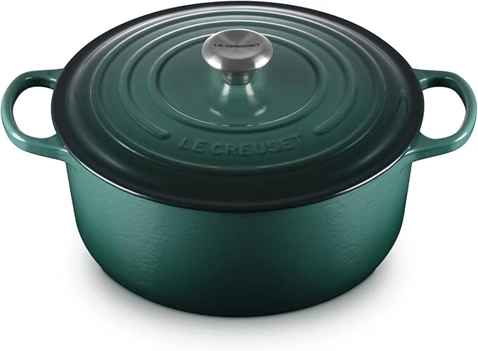 Enameled Cast Iron Signature Round Dutch Oven