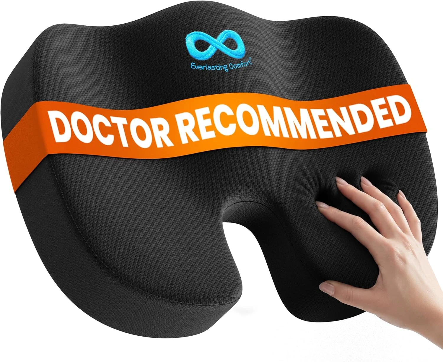 Everlasting Comfort Doctor Recommended Memory Foam Seat Cushion