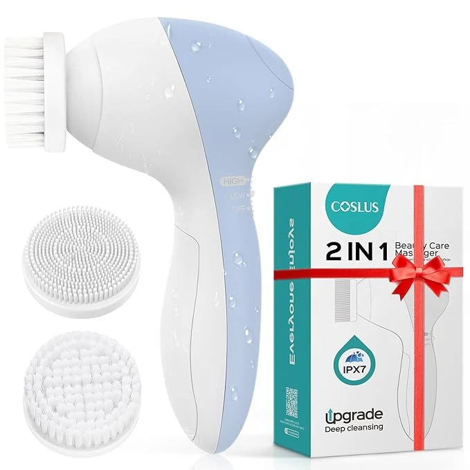 Facial Cleansing Brush Silicone Face Scrubbe