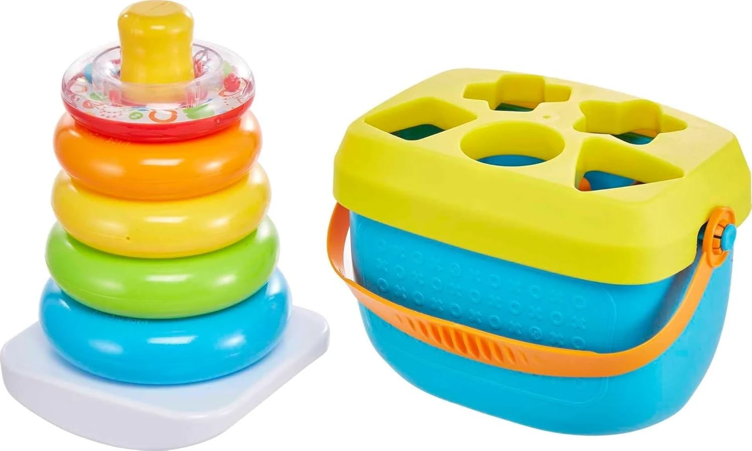 First Blocks Rock A Stack Toy Set
